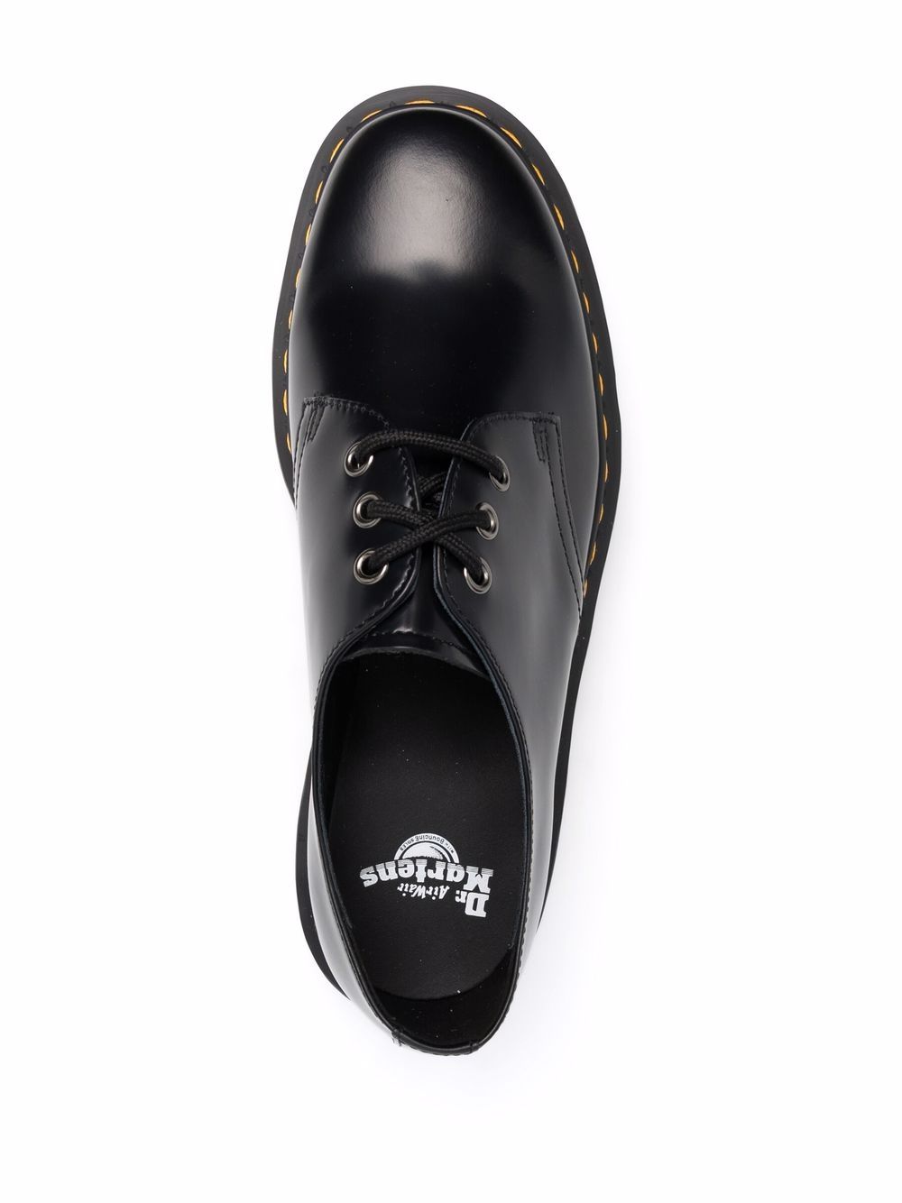 255670011461BLACK POLISHED SMOOTH DR. MARTENS