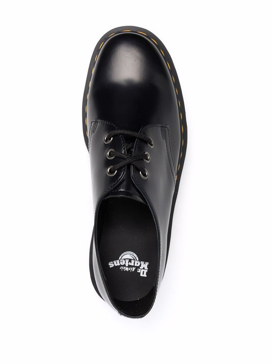 255670011461BLACK POLISHED SMOOTH DR. MARTENS