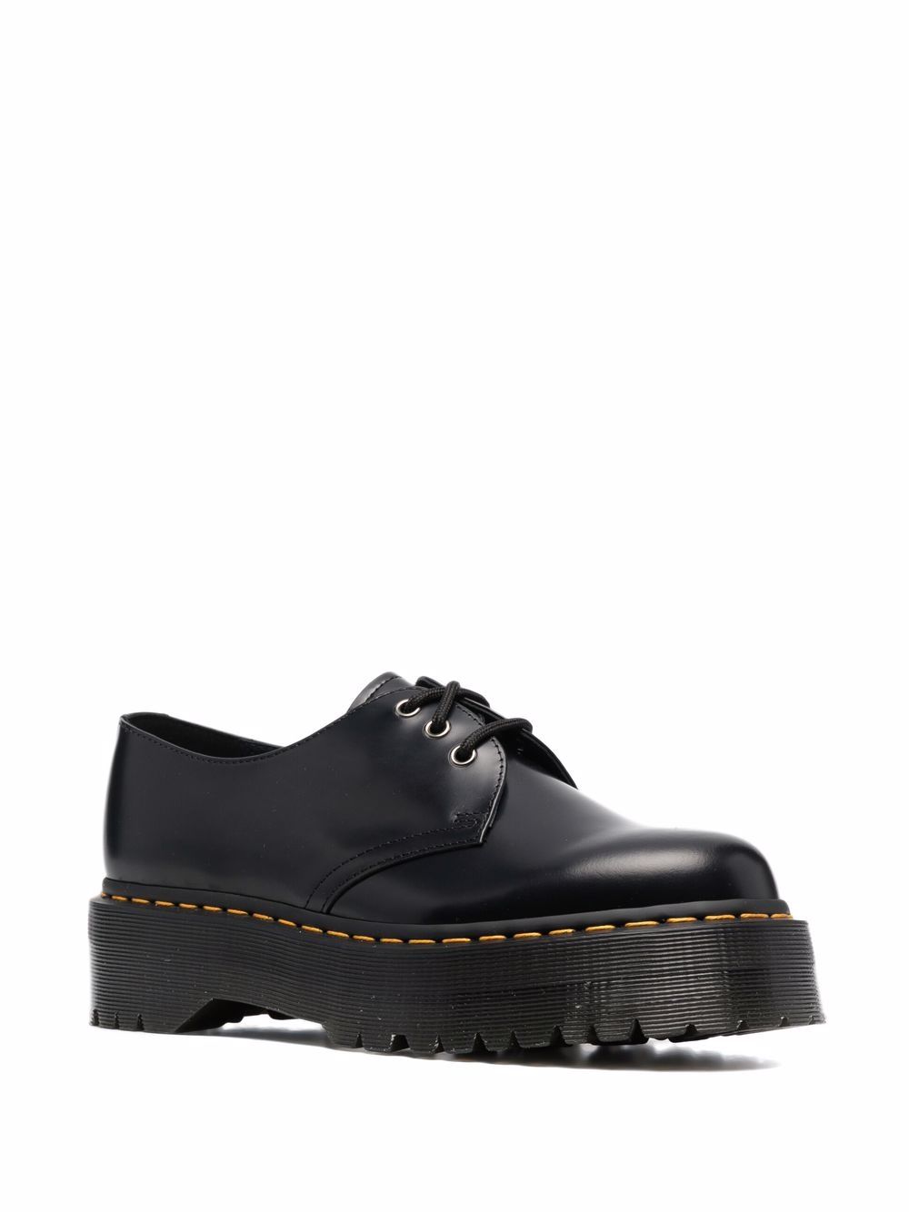 255670011461BLACK POLISHED SMOOTH DR. MARTENS