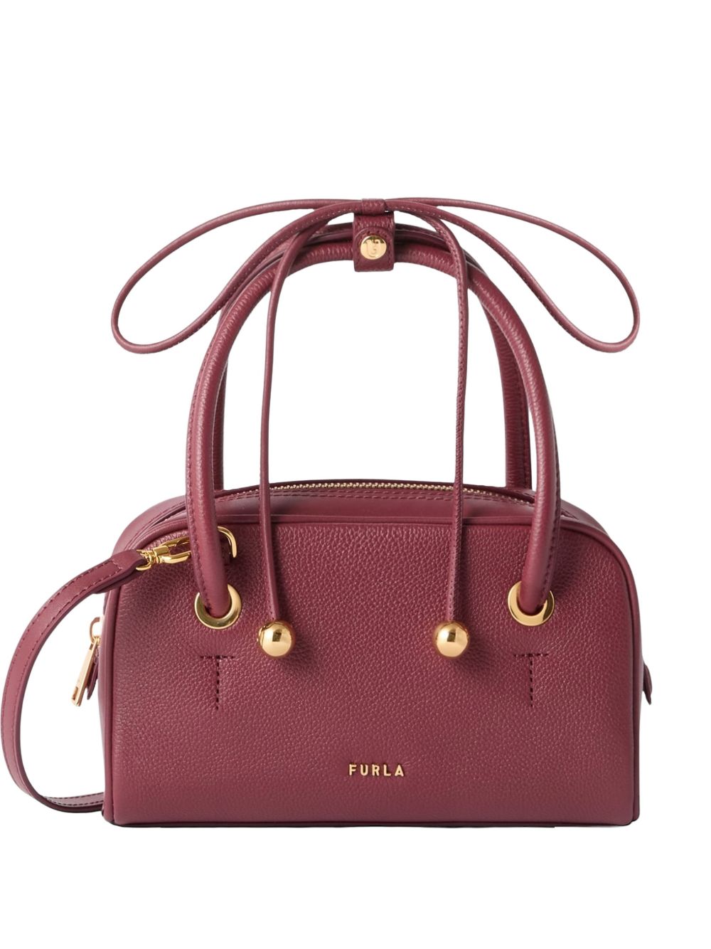 Borsa a tracolla XL Dome in pelle 