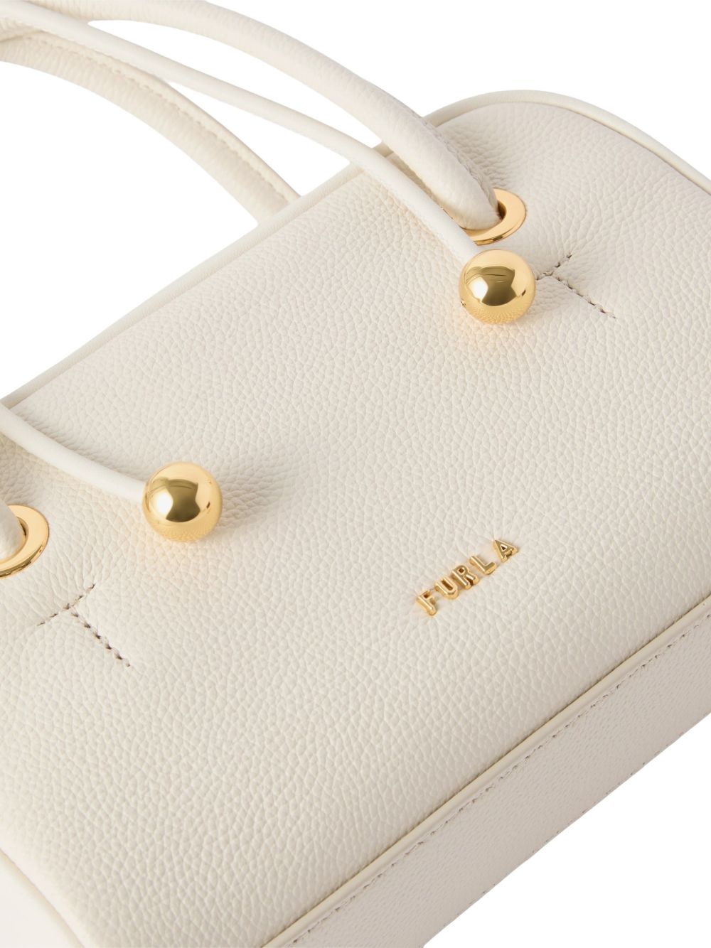 Borsa a tracolla XL Dome in pelle<BR/> 