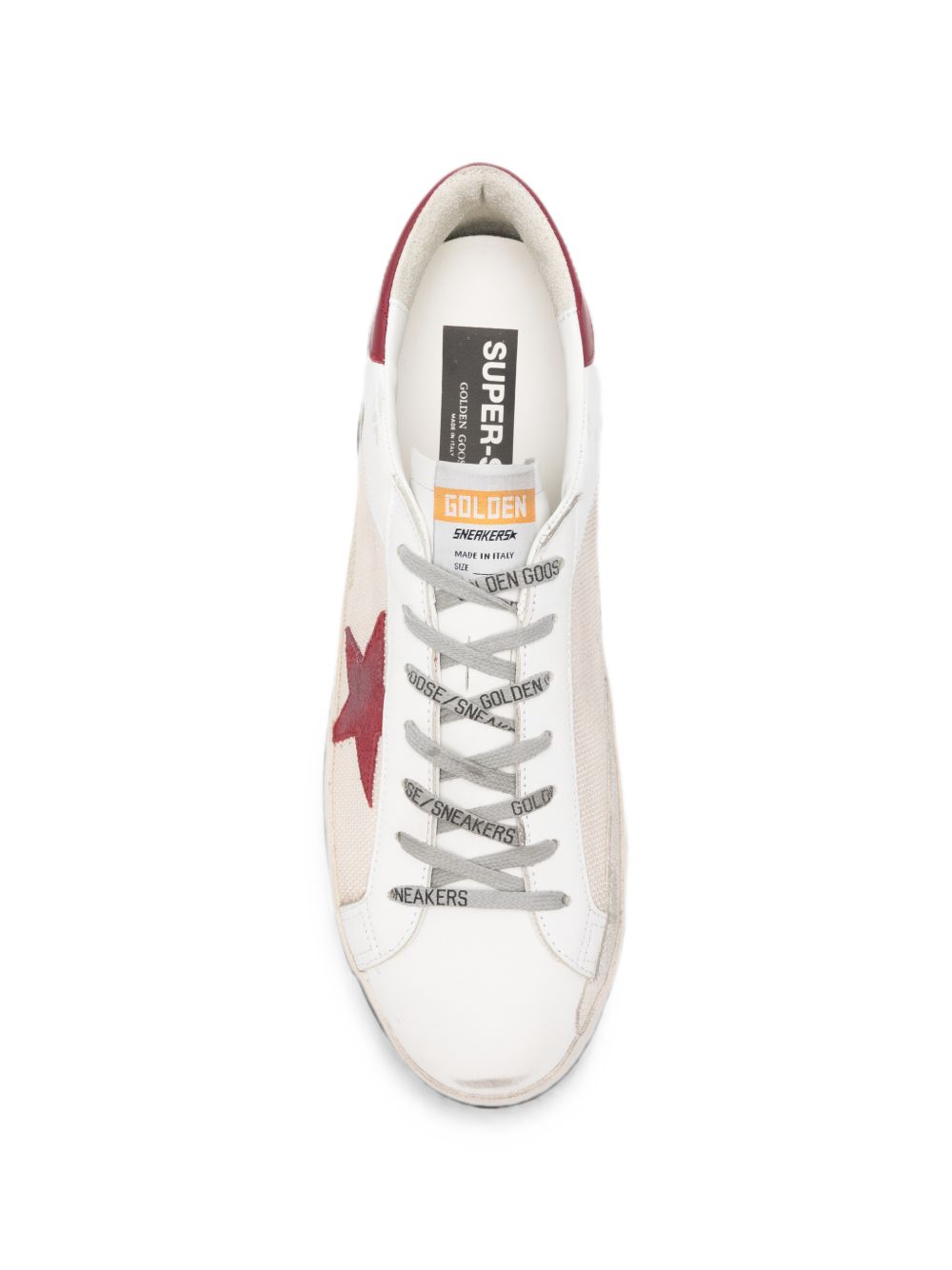 Sneakers Super-Star con effetto vissuto 