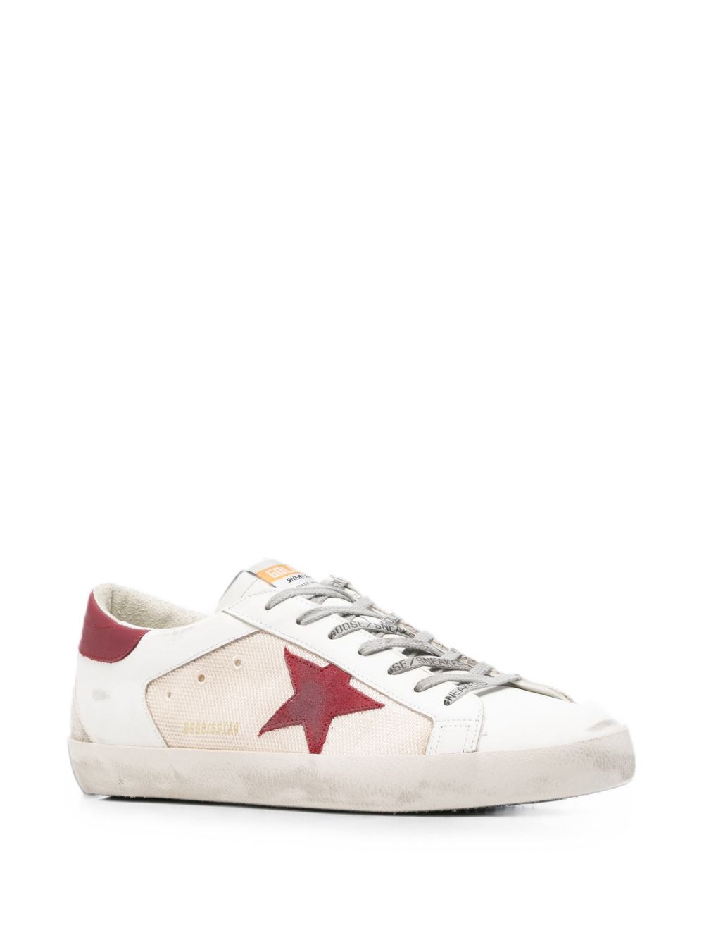 Sneakers Super-Star con effetto vissuto 