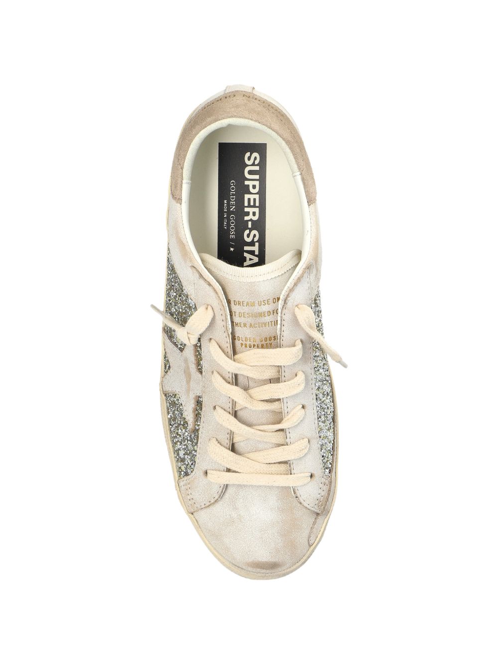 Sneakers Super-Star con glitter 