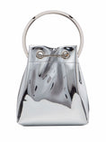 Load image into Gallery viewer, Borsa a secchiello Bon Bon mini con effetto metallizzato 
