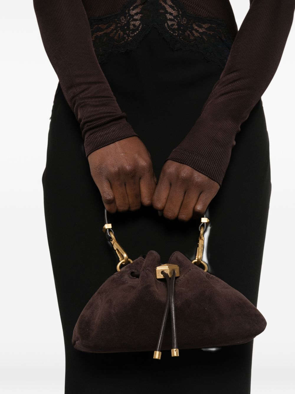 Borsa tote Cinch piccola con coulisse 