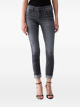 Carica l'immagine nel visualizzatore della galleria, UF6006D030587506DEN.GREY SPARKLING W LIU*JO Blue denim
