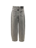 Carica l'immagine nel visualizzatore della galleria, UF6159D485487529DEN.GREY STRONG WASH LIU*JO Blue denim
