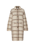 Carica l'immagine nel visualizzatore della galleria, WF6190MA49SL9209BROWN CHECK LIU*JO white
