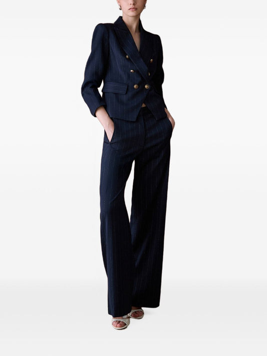 WF6251T731AL9173BLU LUREX PIN STRIPE LIU*JO white