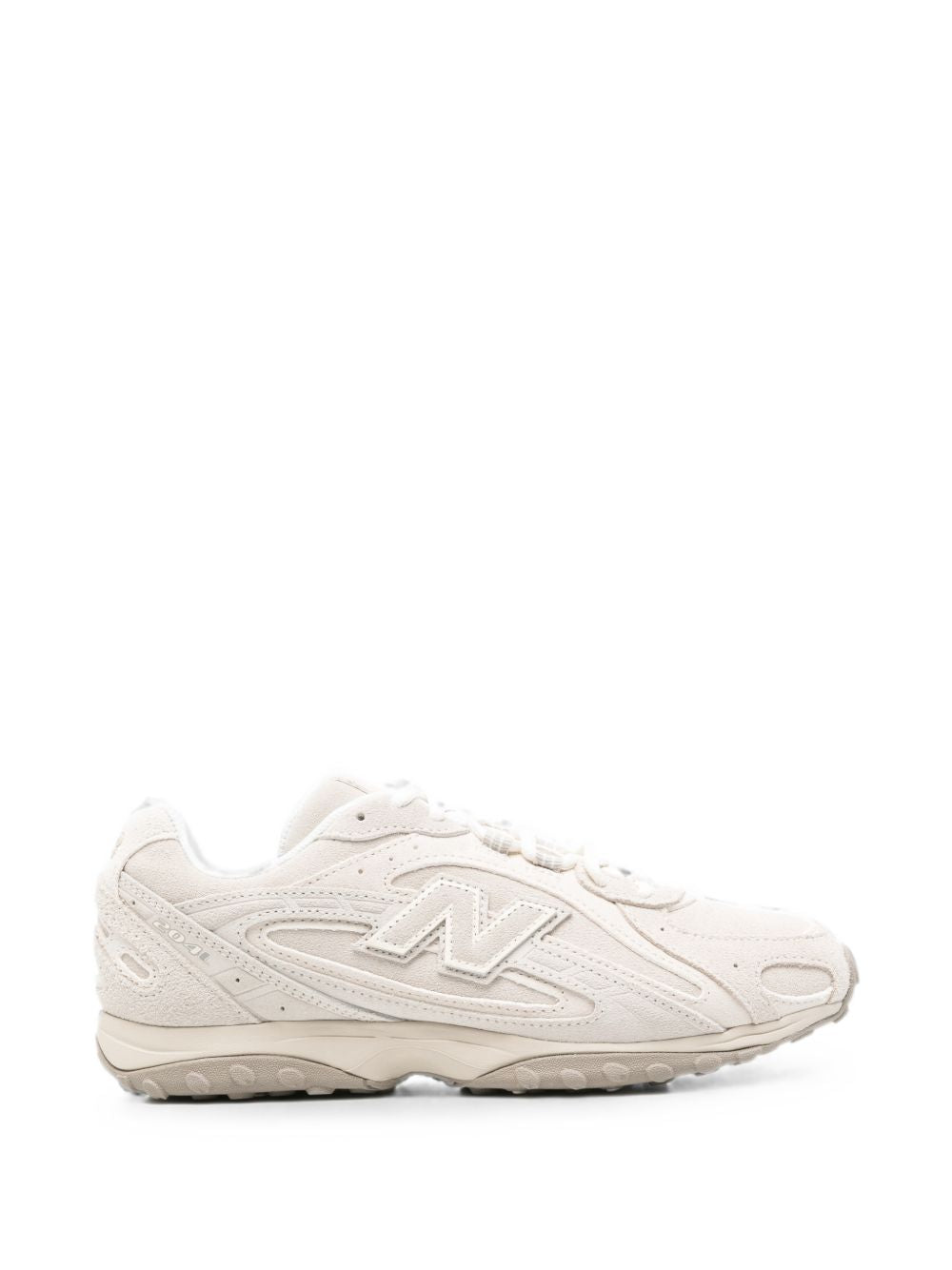 Sneakers con inserti in pelle scamosciata 