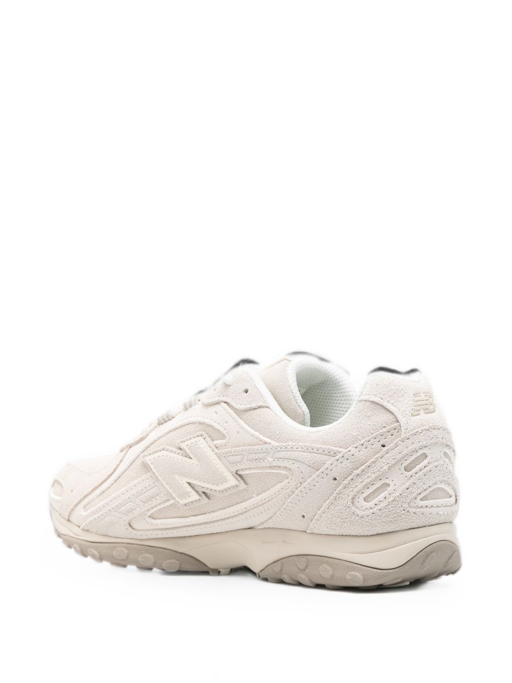 Sneakers con inserti in pelle scamosciata 
