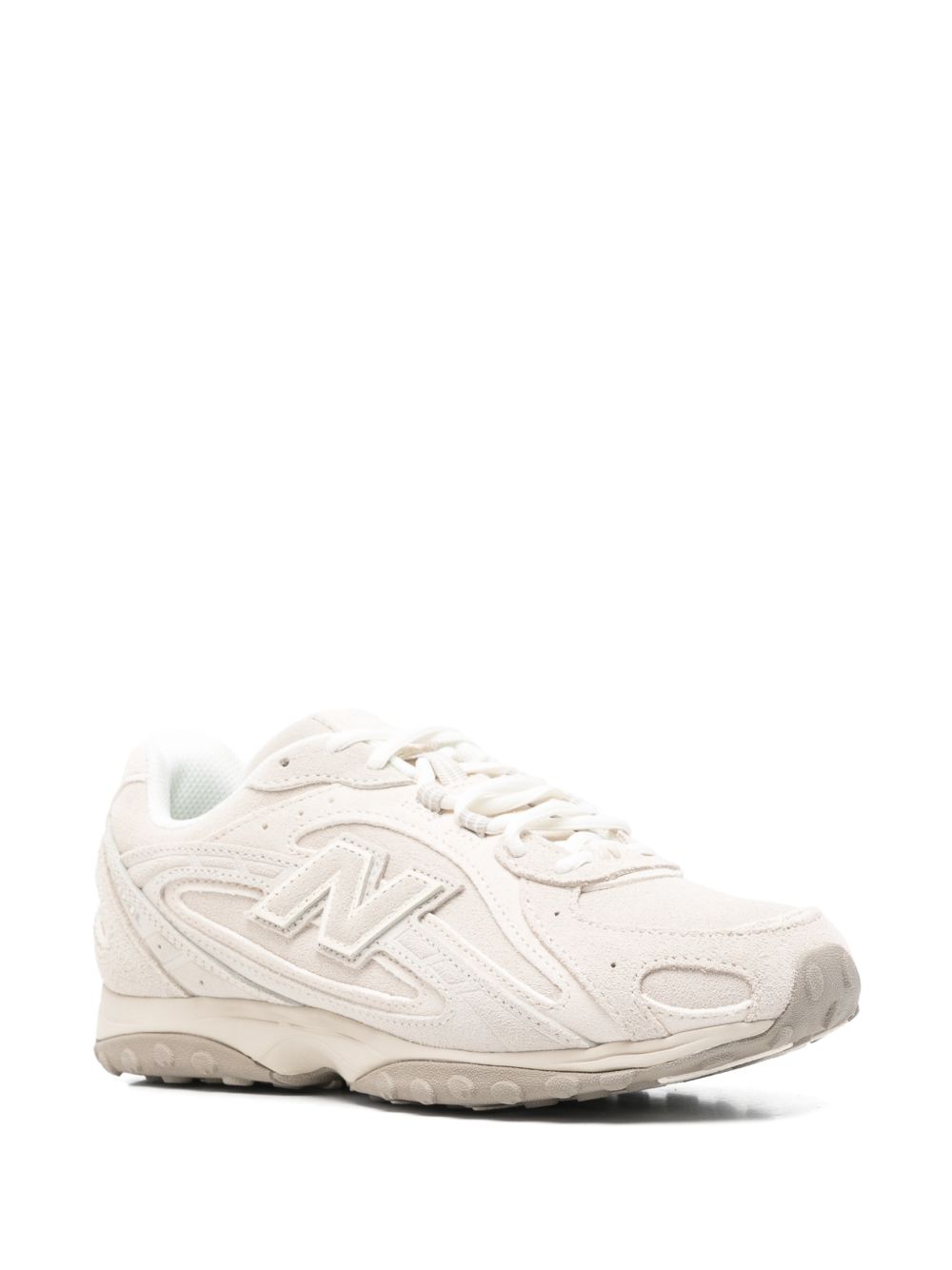 Sneakers con inserti in pelle scamosciata 
