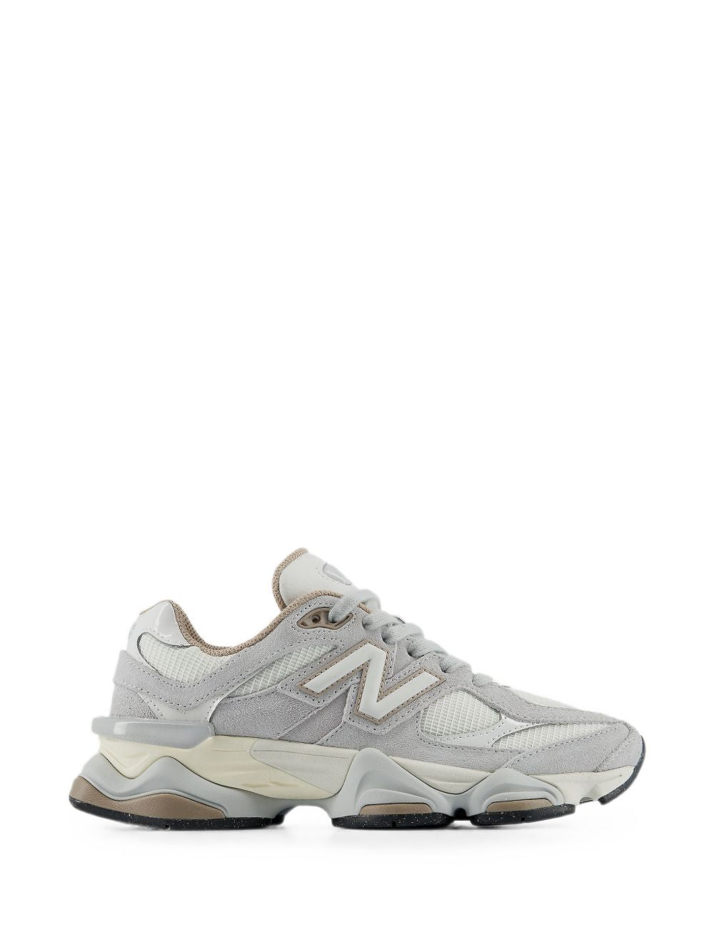Sneaker New Balance 9060 Grigie in Suede e Mesh 