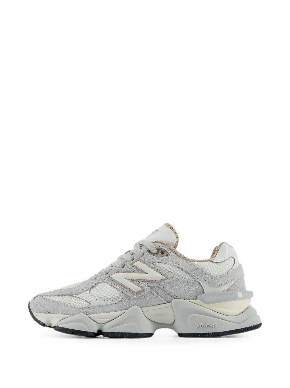 Sneaker New Balance 9060 Grigie in Suede e Mesh 