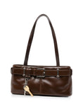 Carica l'immagine nel visualizzatore della galleria, 26FB05009327SHOULDER BROCLE MINIMARRONE OSOI

