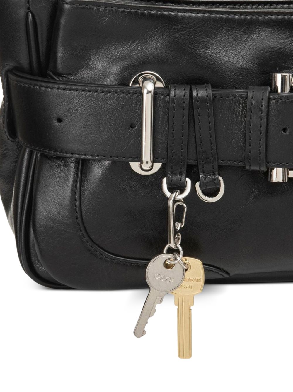 26FB05014249TOTE BROCLE MINISTONE BLACK OSOI