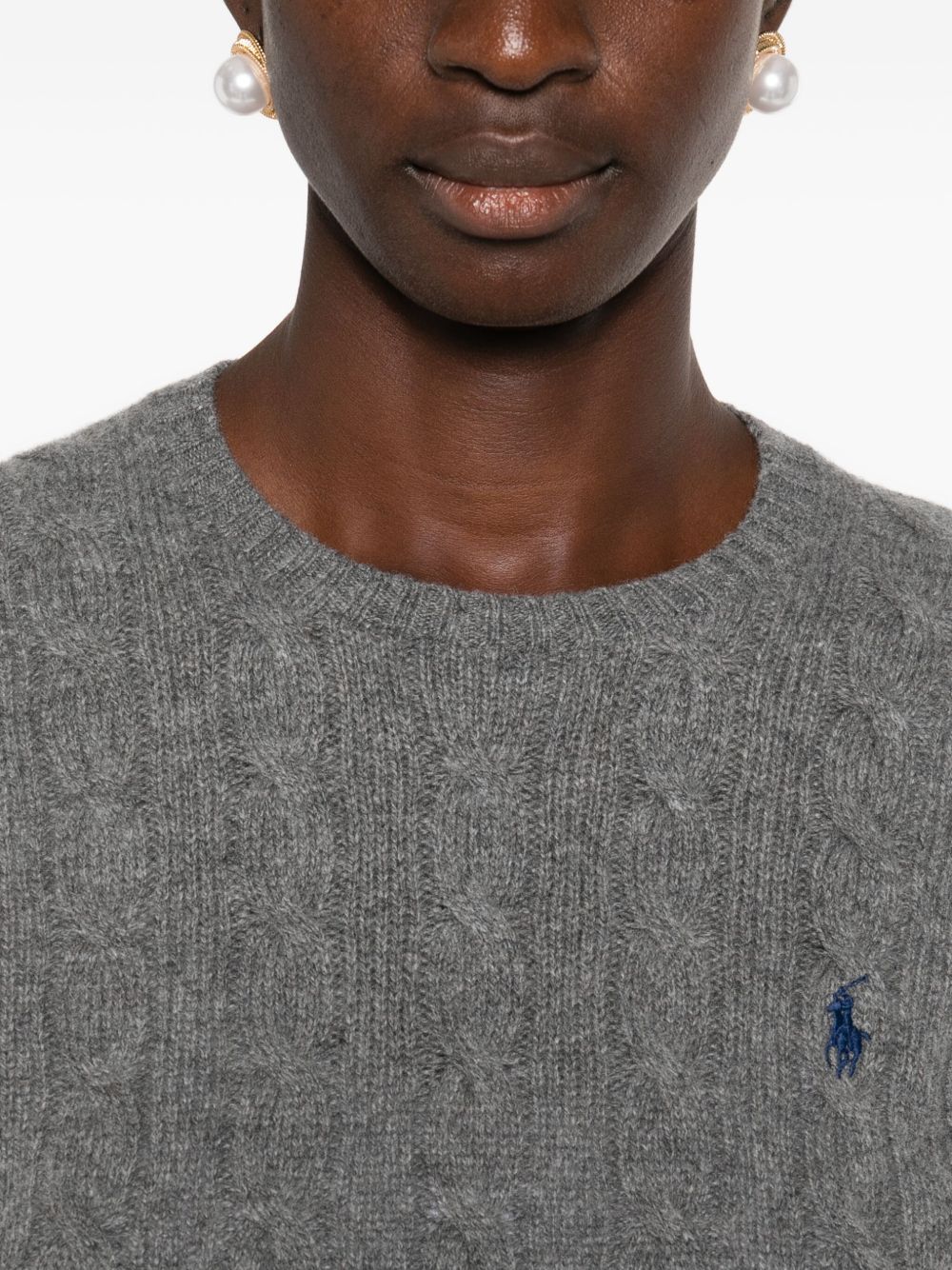 211971865501FLANNEL GREY HEATHER POLO RALPH LAUREN