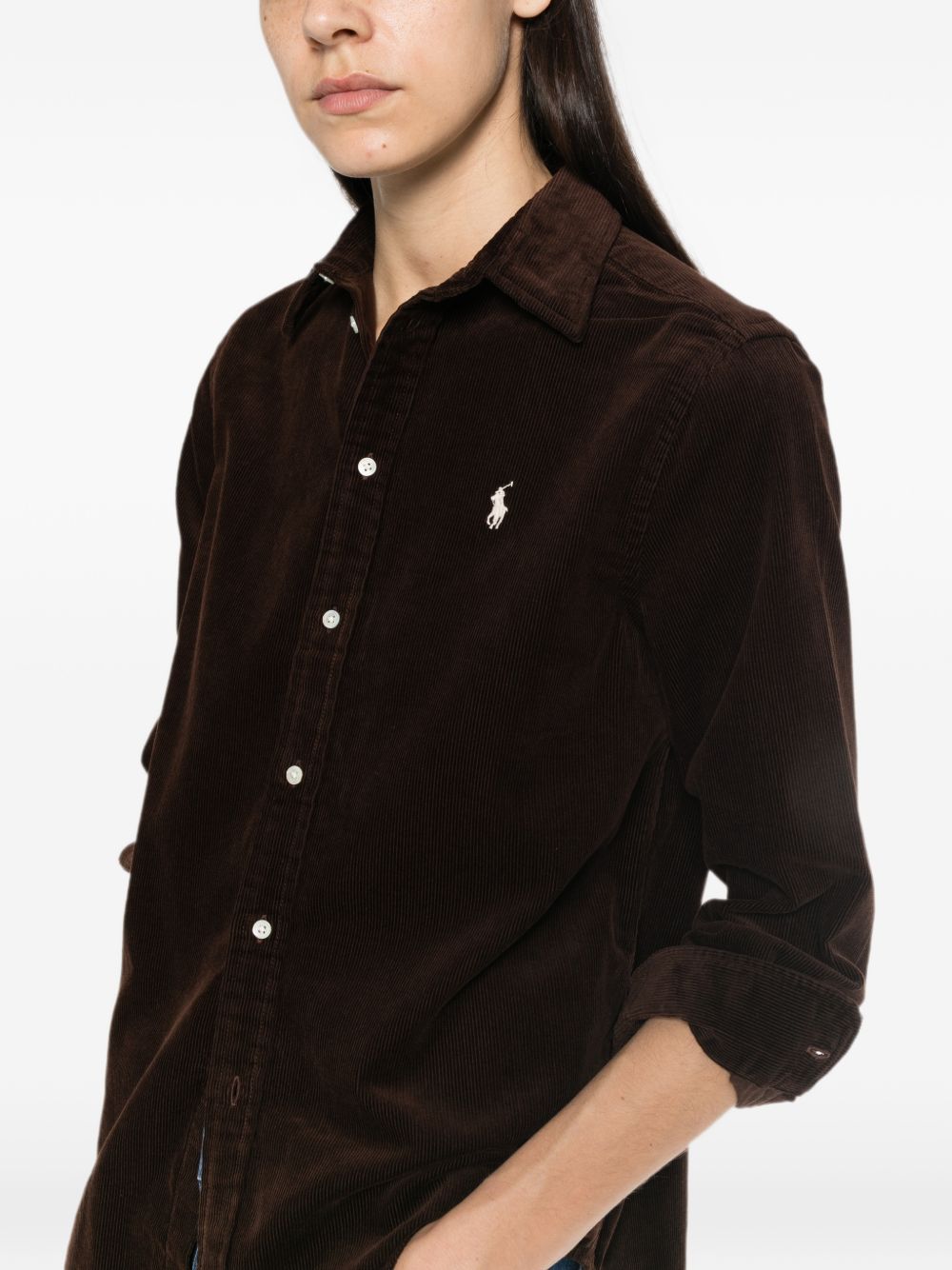 211A93203009DARK BROWN POLO RALPH LAUREN