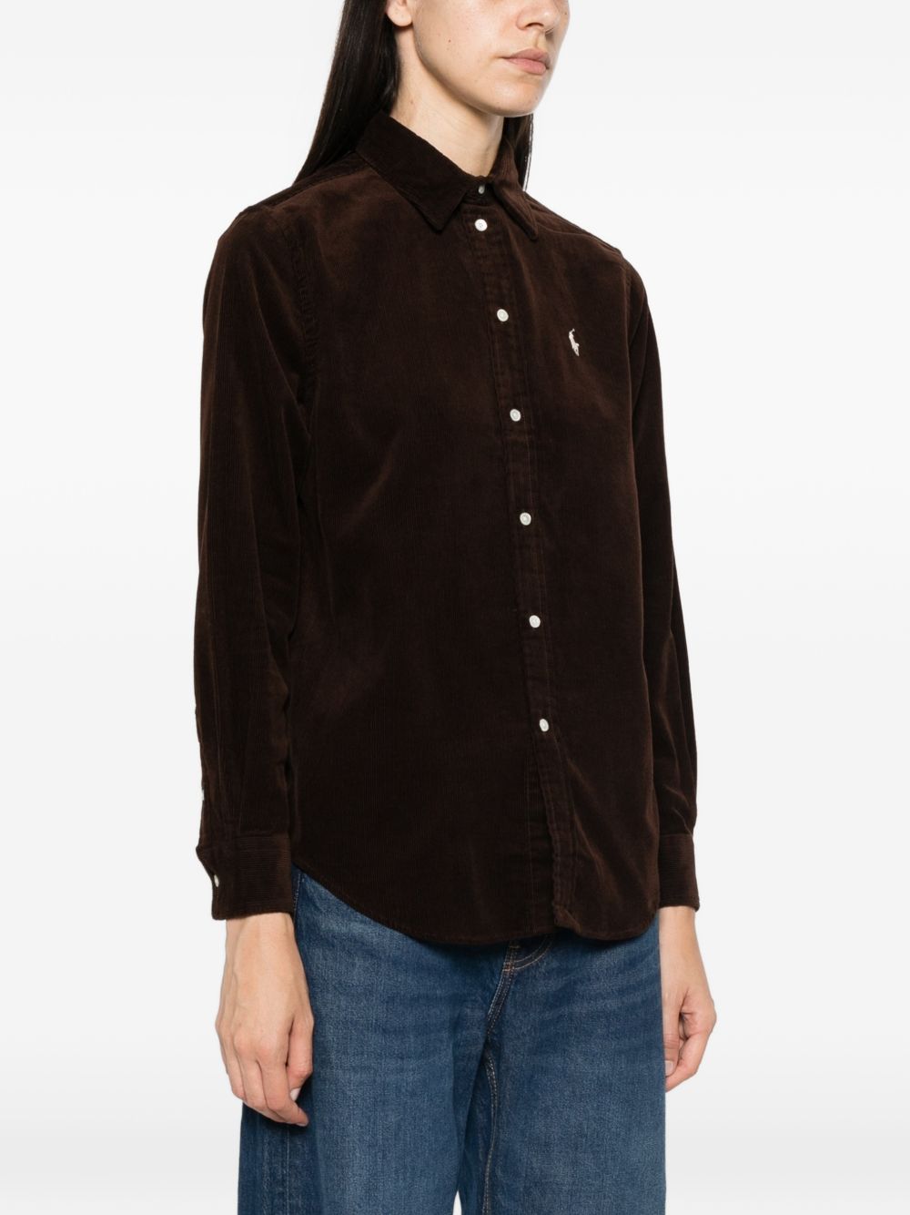 211A93203009DARK BROWN POLO RALPH LAUREN