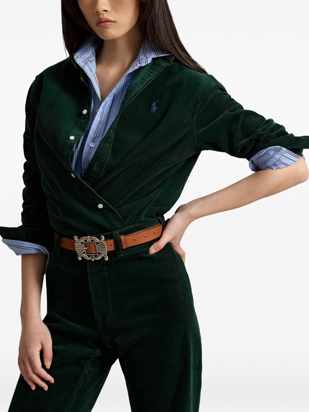 211A93203011DARK GREEN POLO RALPH LAUREN