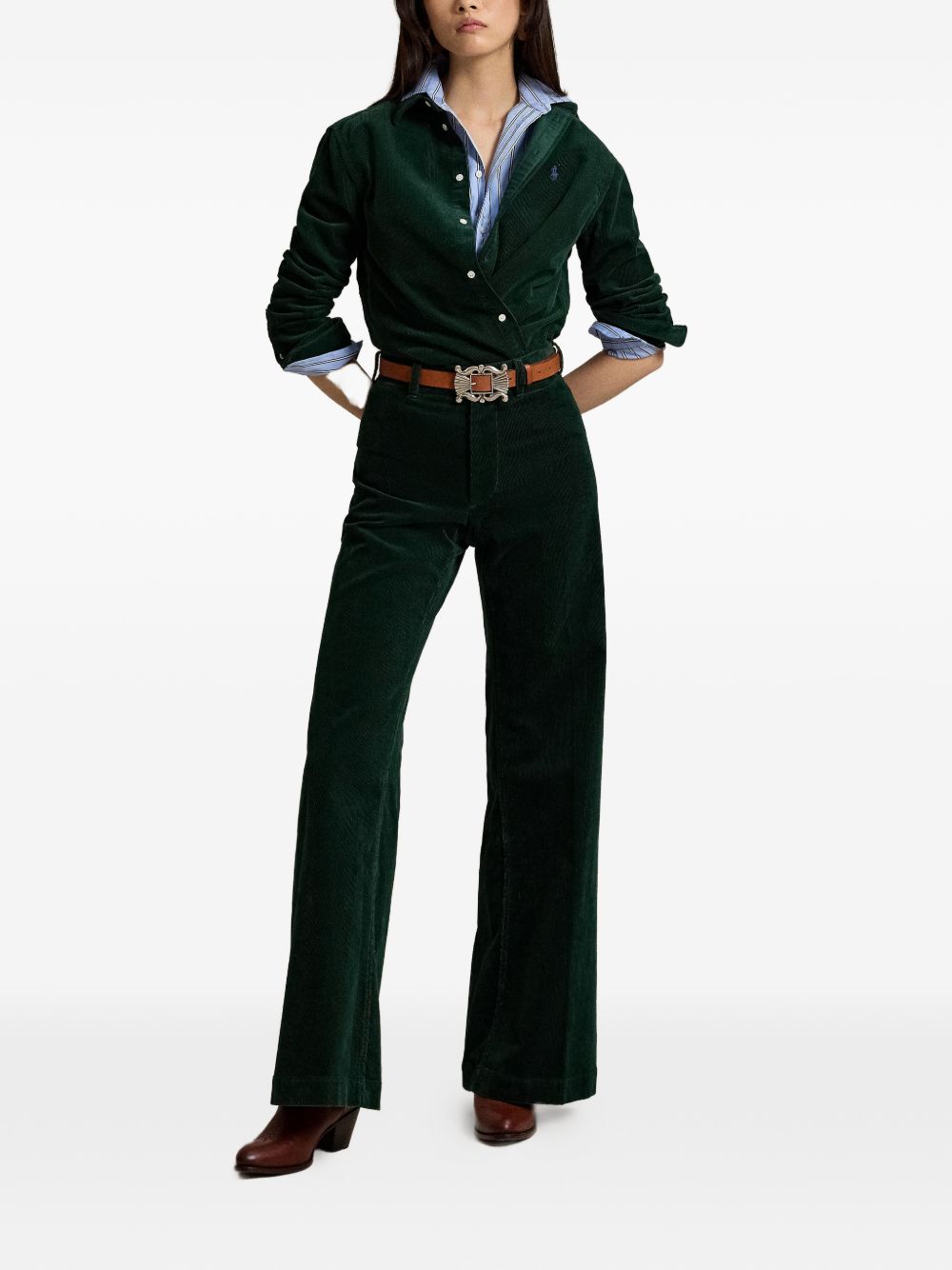 211A93203011DARK GREEN POLO RALPH LAUREN