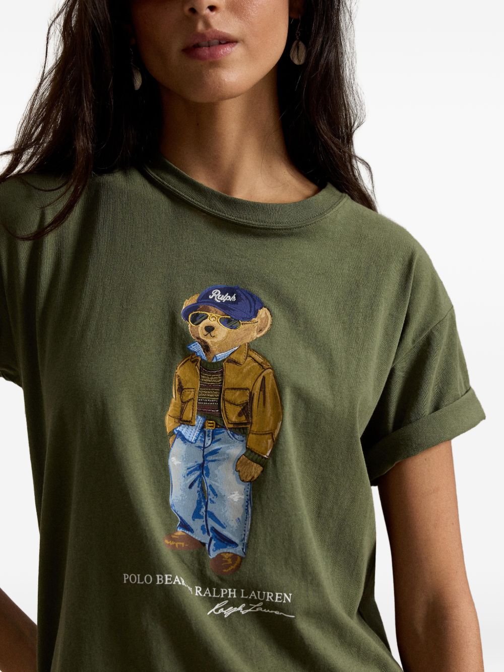 211B17806001DENSE OLIVE POLO RALPH LAUREN