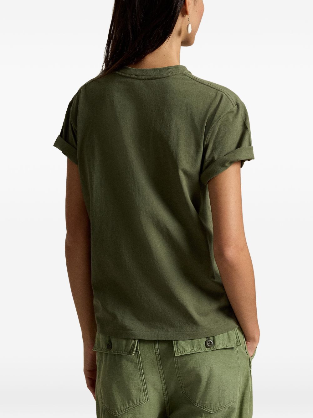 211B17806001DENSE OLIVE POLO RALPH LAUREN
