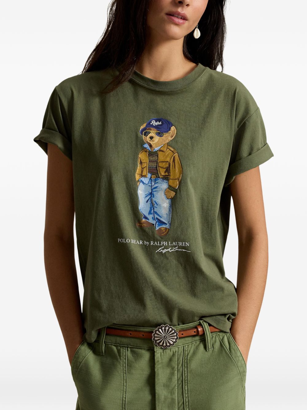 211B17806001DENSE OLIVE POLO RALPH LAUREN