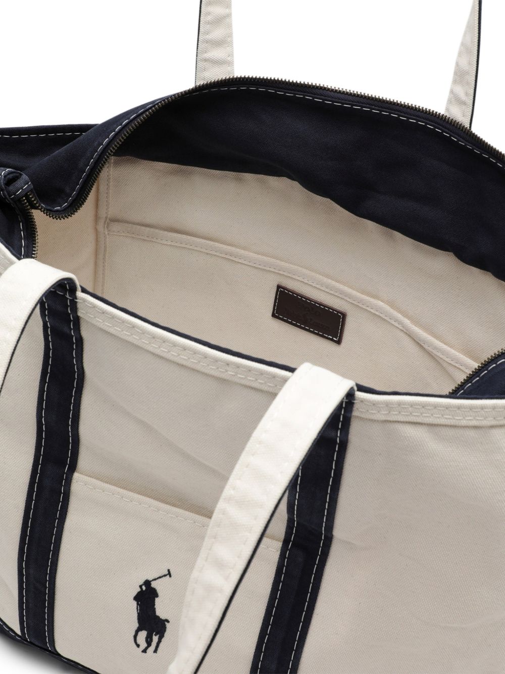 405P02124001CREAM/NAVY POLO RALPH LAUREN