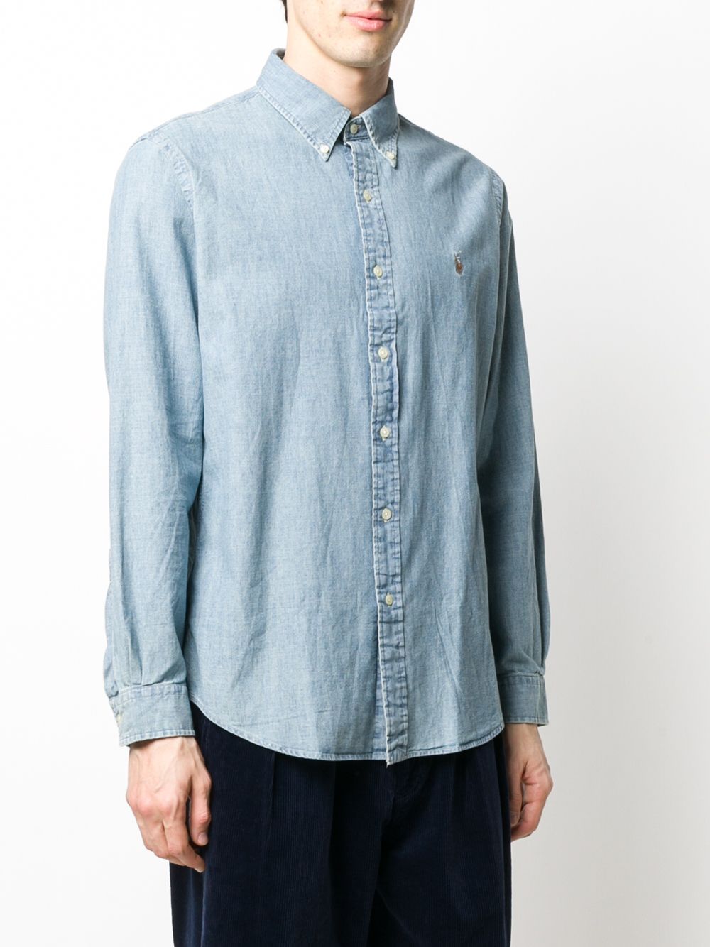 710792042001CHAMBRAY POLO RALPH LAUREN