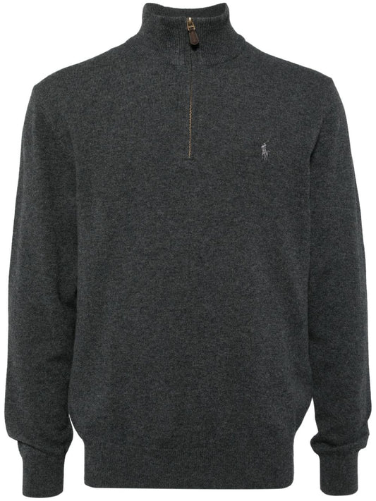 710876756017DARK CHARCOAL HEATHER POLO RALPH LAUREN