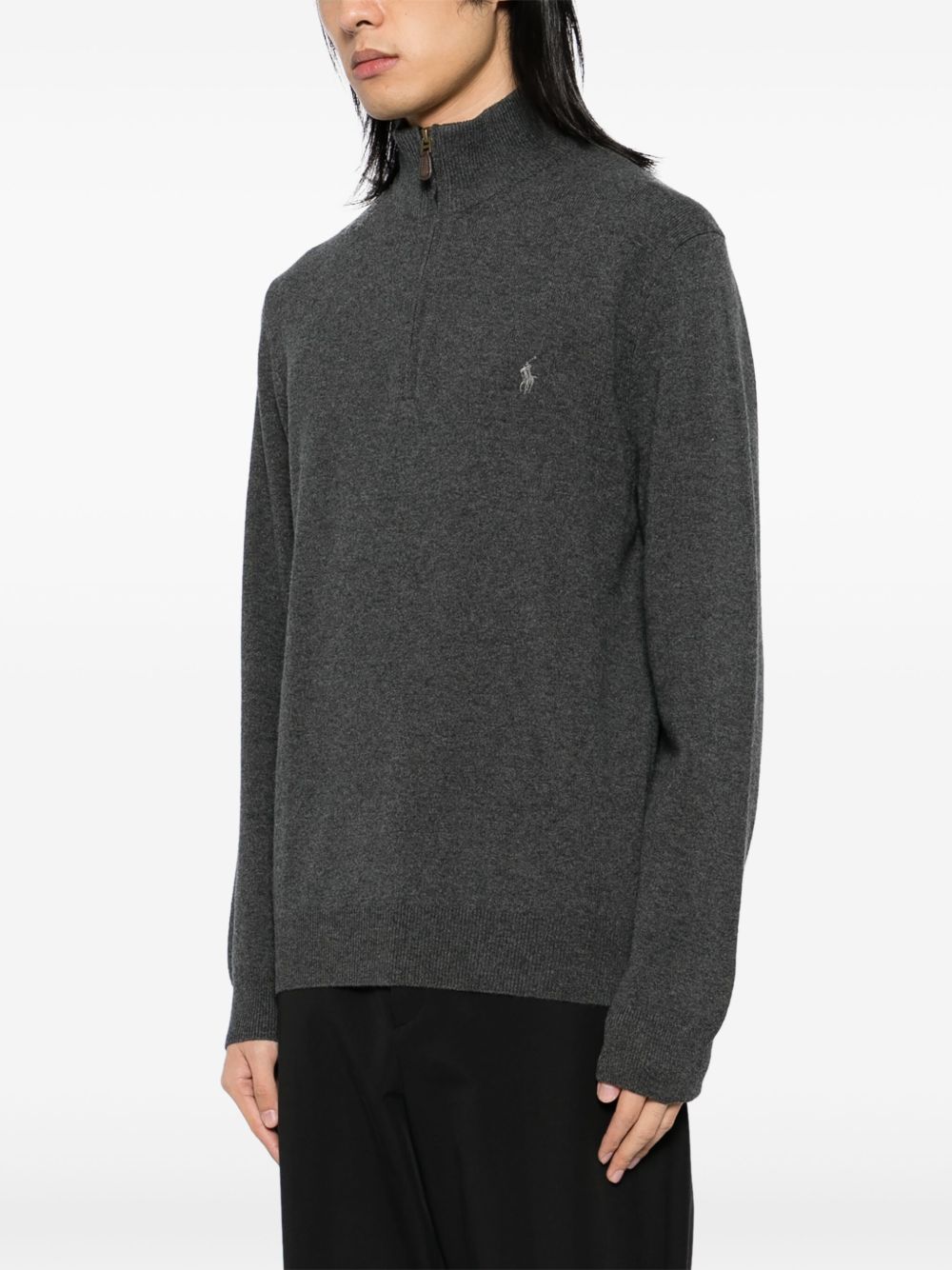 710876756017DARK CHARCOAL HEATHER POLO RALPH LAUREN