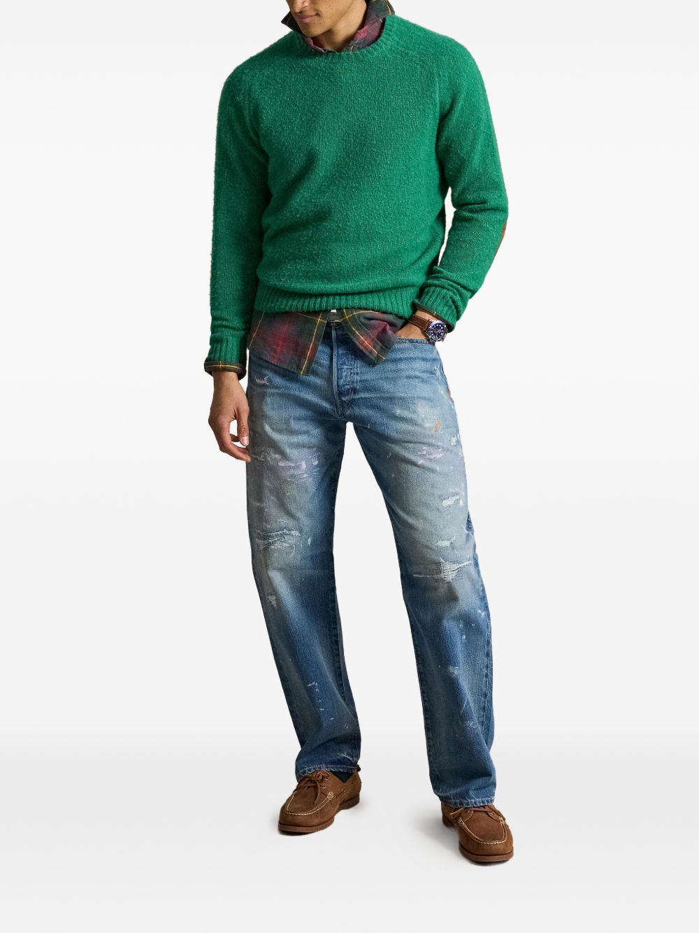 710B27270002BASIL GREEN POLO RALPH LAUREN