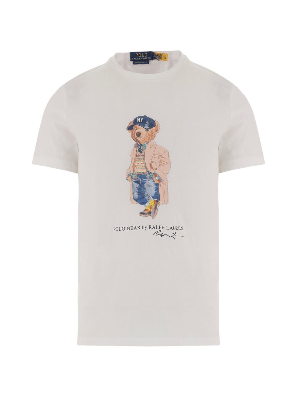 710B30192001WHITE POLO RALPH LAUREN