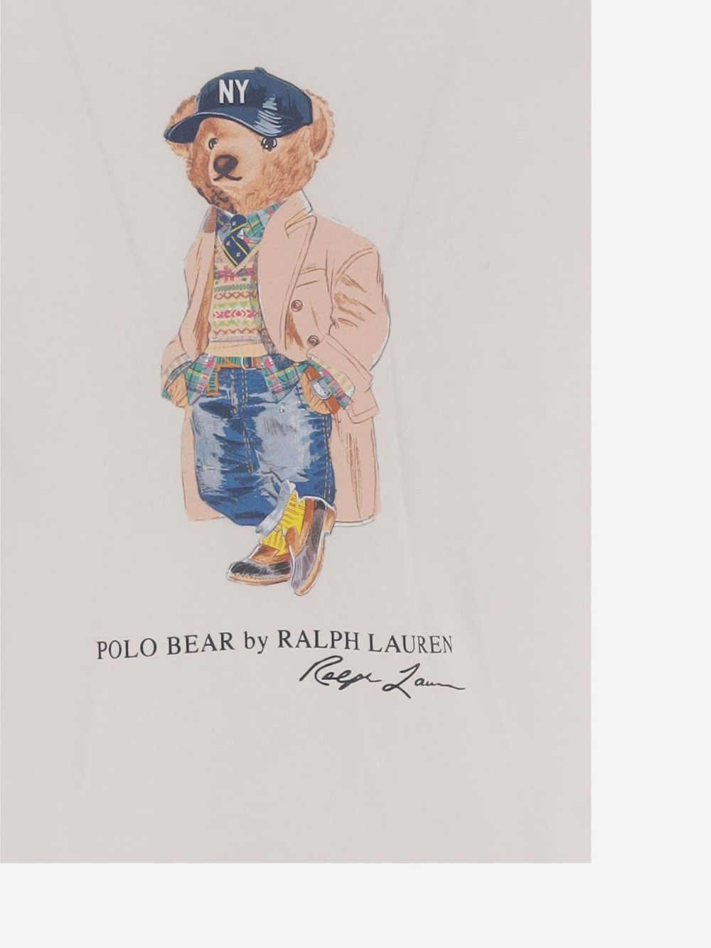 710B30192001WHITE POLO RALPH LAUREN
