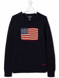 Load image into Gallery viewer, 323668285001HUNTER NAVY POLO RALPH LAUREN KIDS
