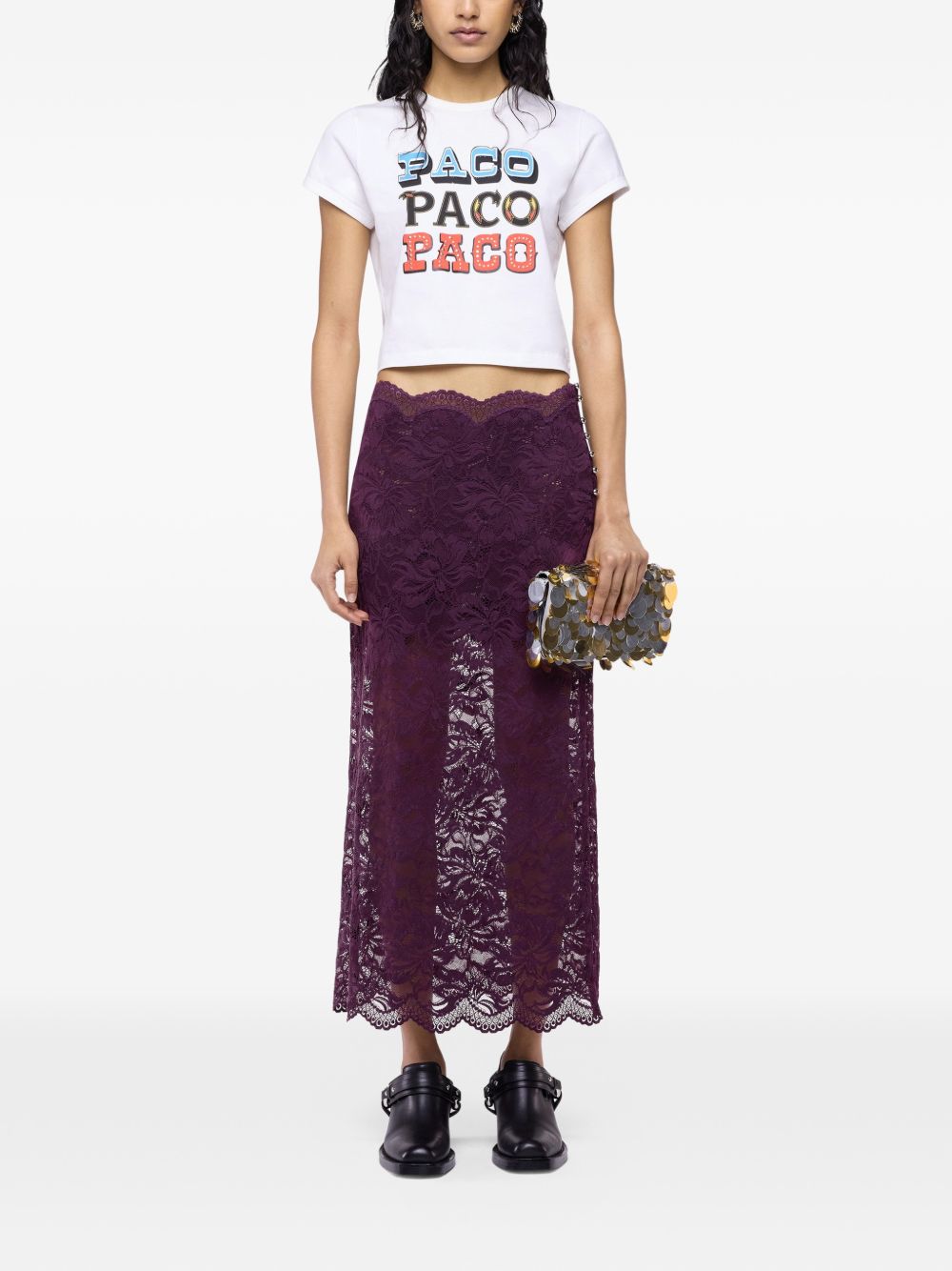 26AJJU598PA0170P534MAGENTA PURPLE RABANNE