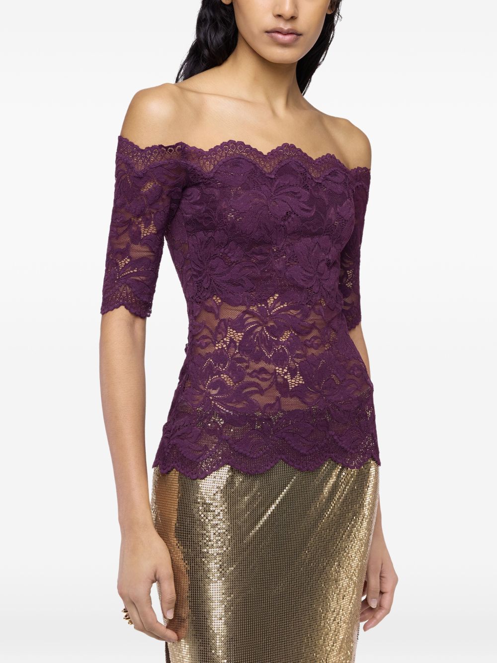 26AJT0697PA0170P534MAGENTA PURPLE RABANNE