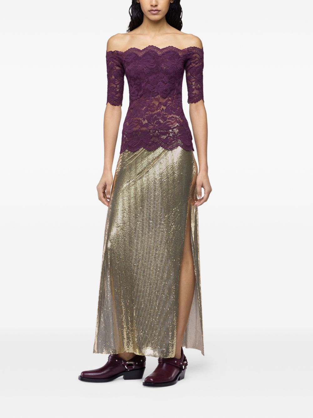 26AJT0697PA0170P534MAGENTA PURPLE RABANNE