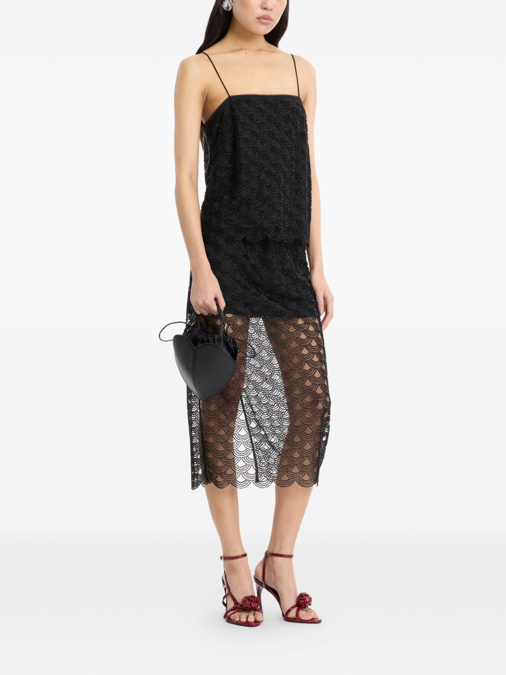 Blusa con paillettes 