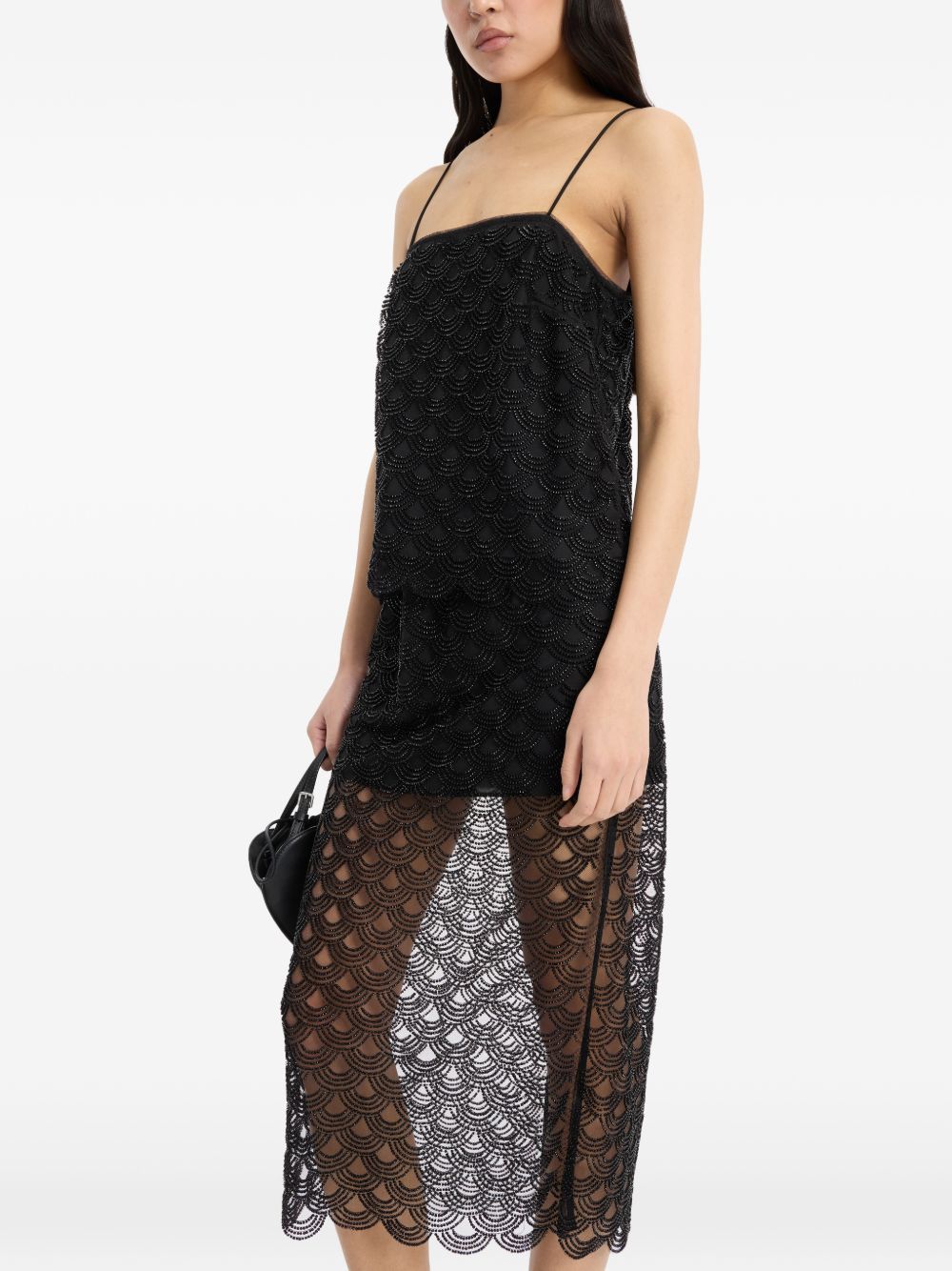 Blusa con paillettes 