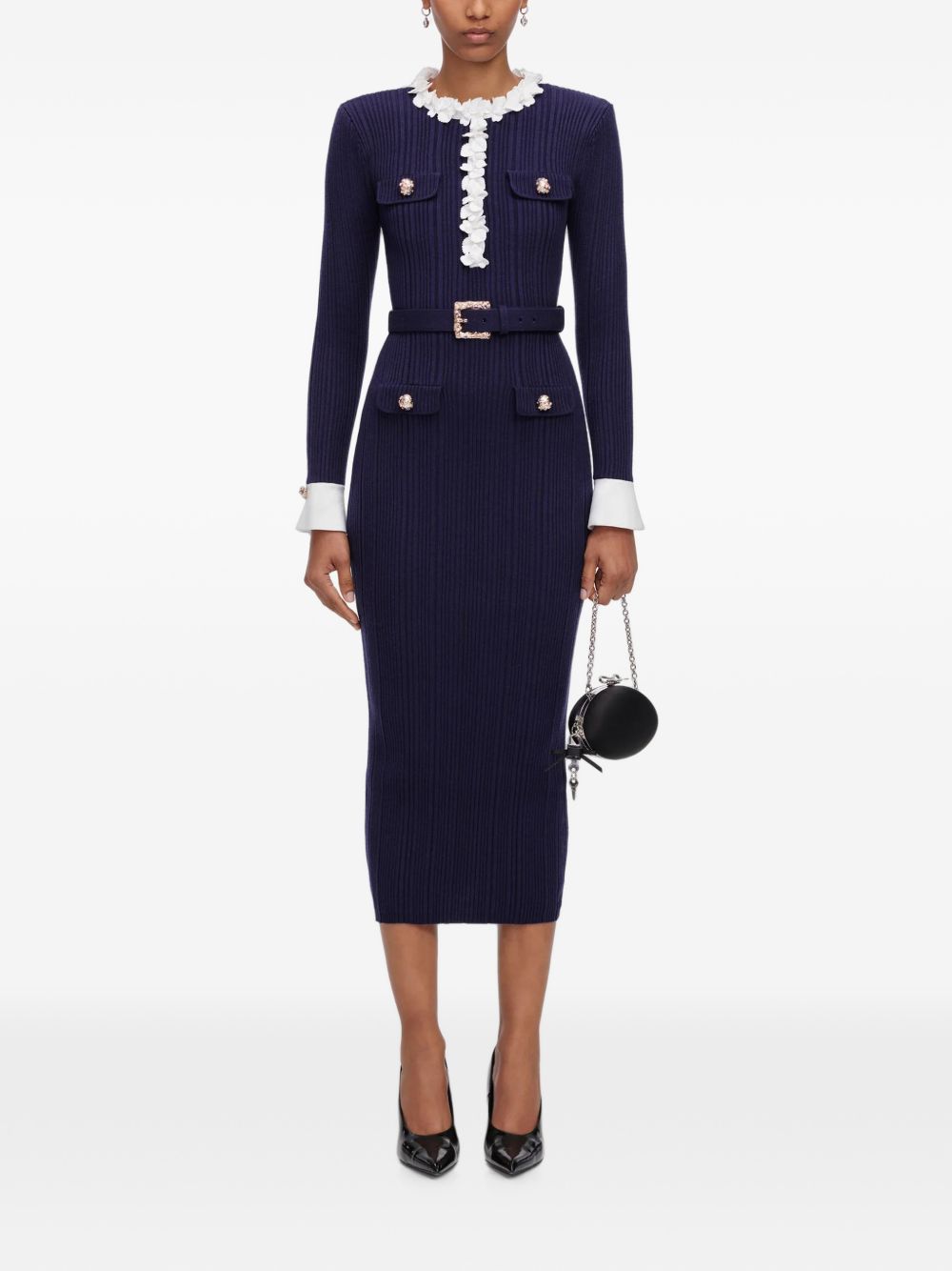 AW26-101MNNAVY SELF-PORTRAIT