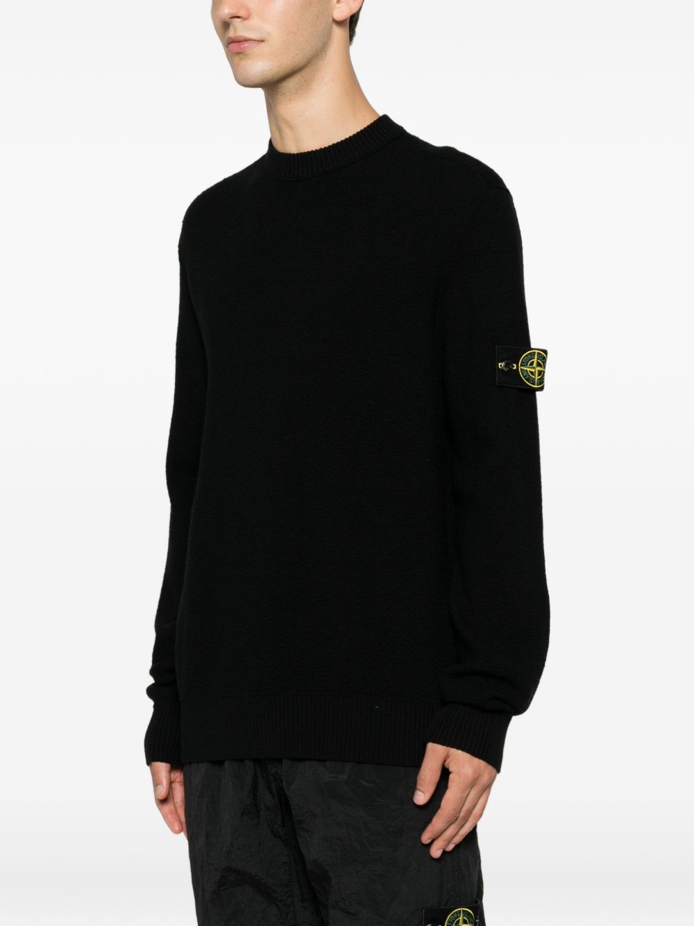 Maglione con applicazione 