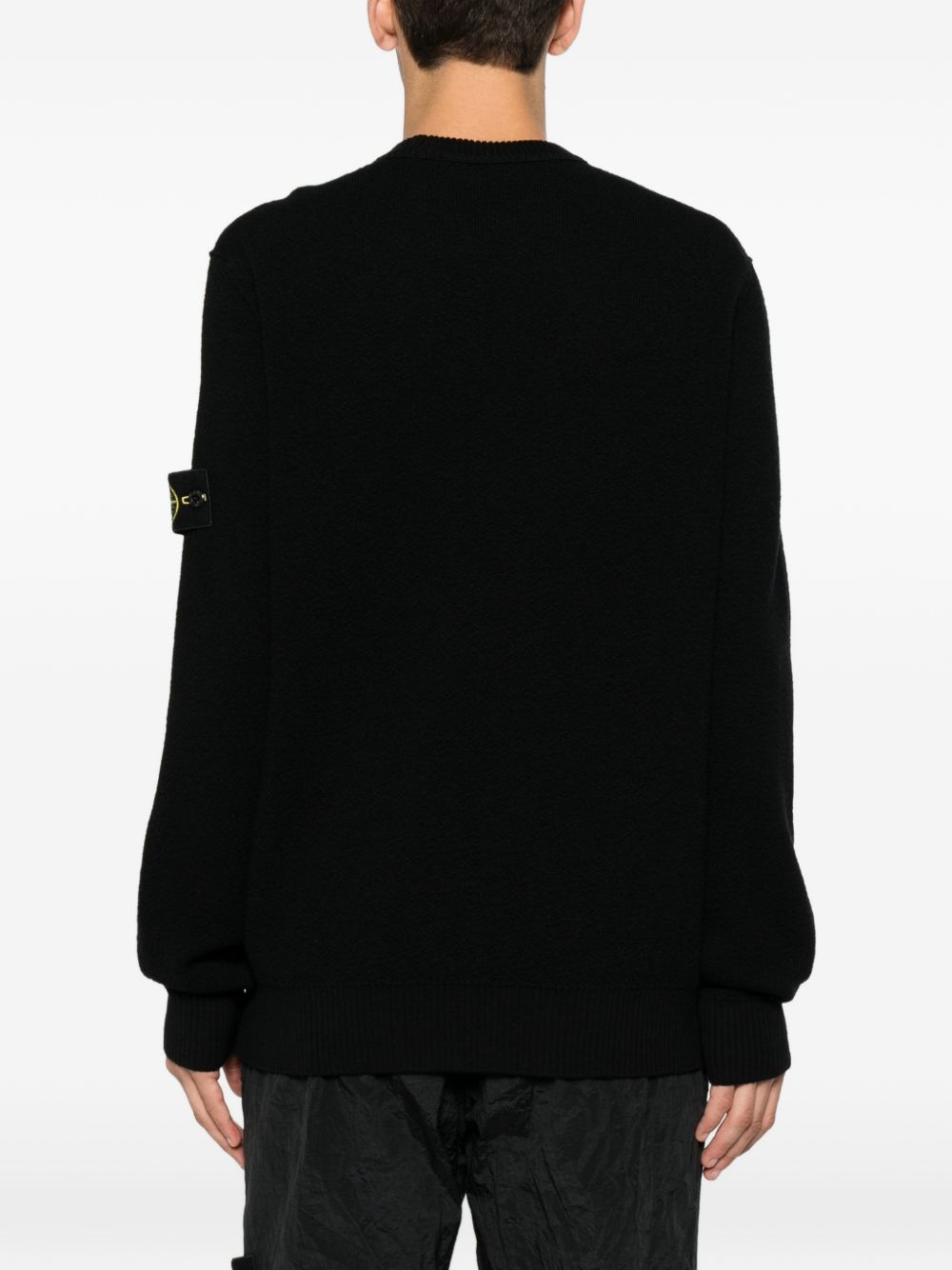 Maglione con applicazione 
