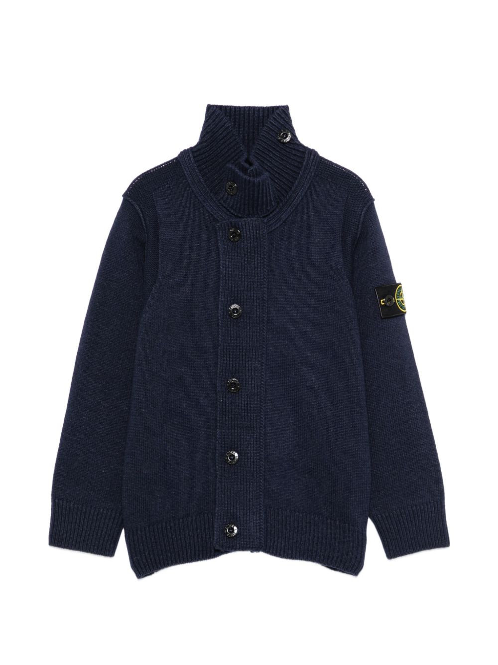 Cardigan con applicazione 