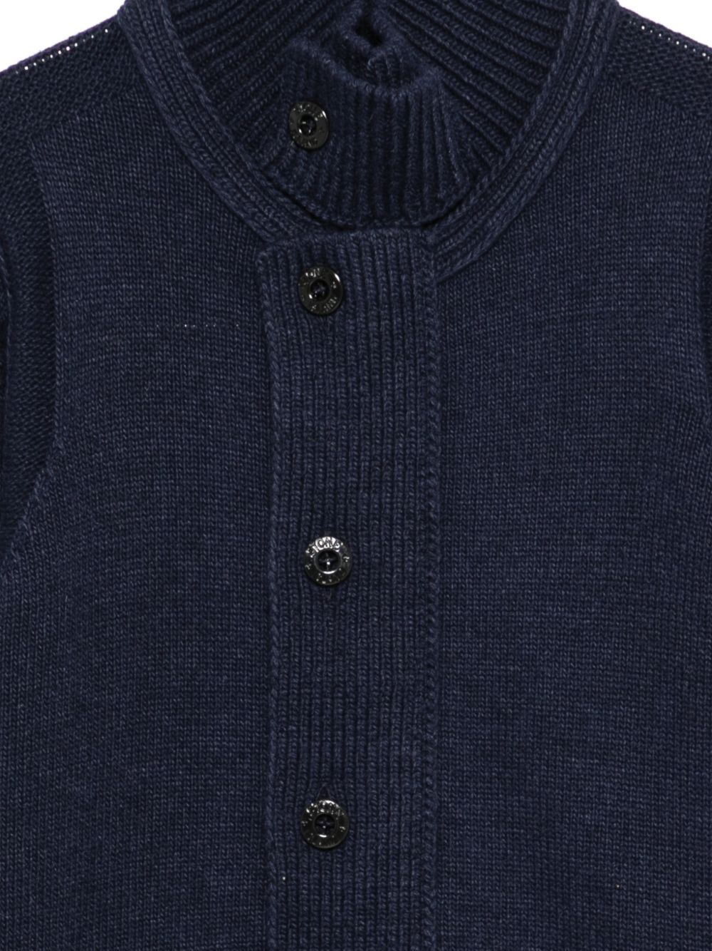 Cardigan con applicazione 