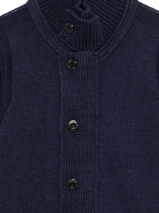 Cardigan con applicazione 