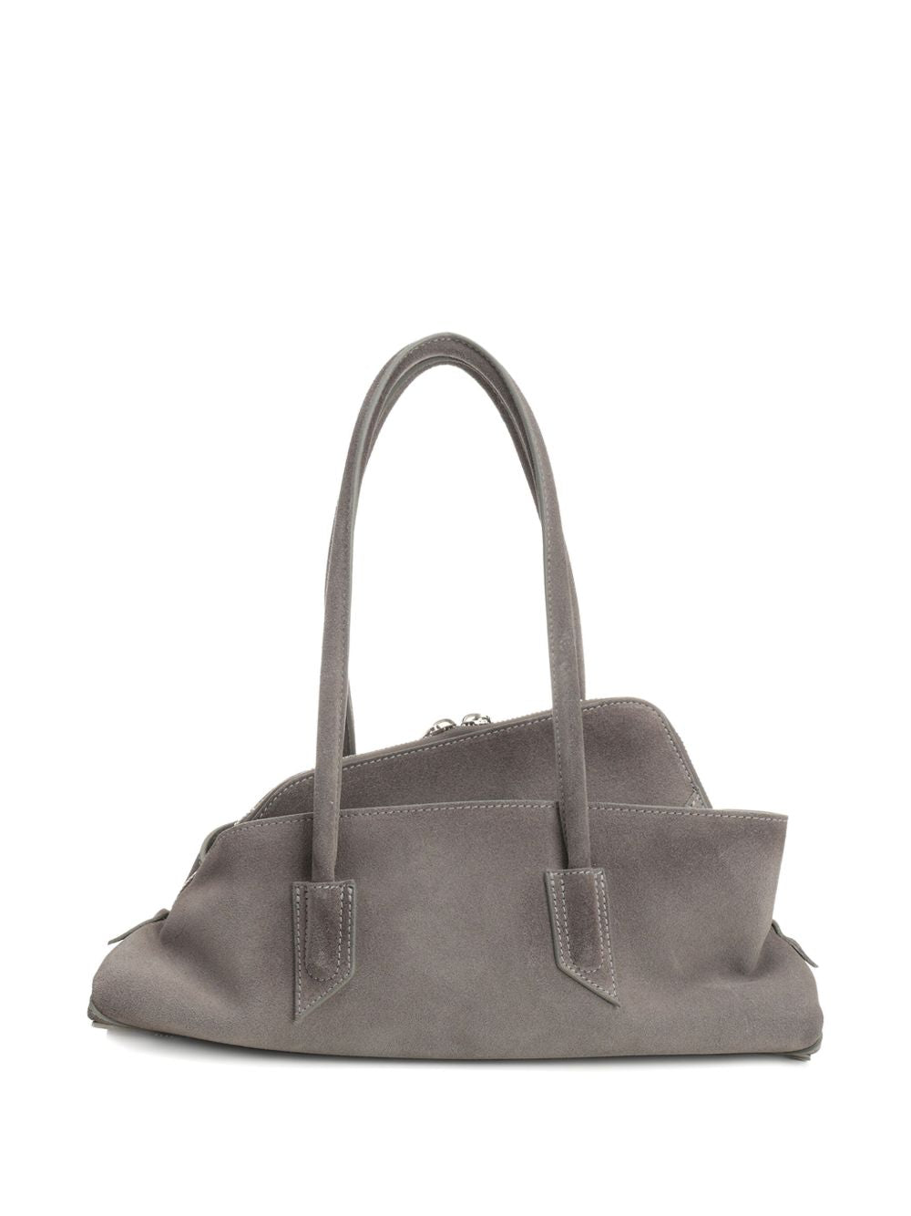 'La Passeggiata Small'' grey top handle 