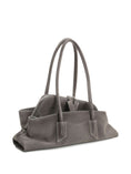 Load image into Gallery viewer, 'La Passeggiata Small'' grey top handle 
